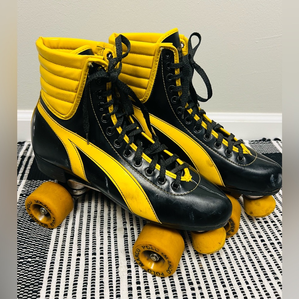 Vintage Marco Polo Warrior Roller Skates — Size 10